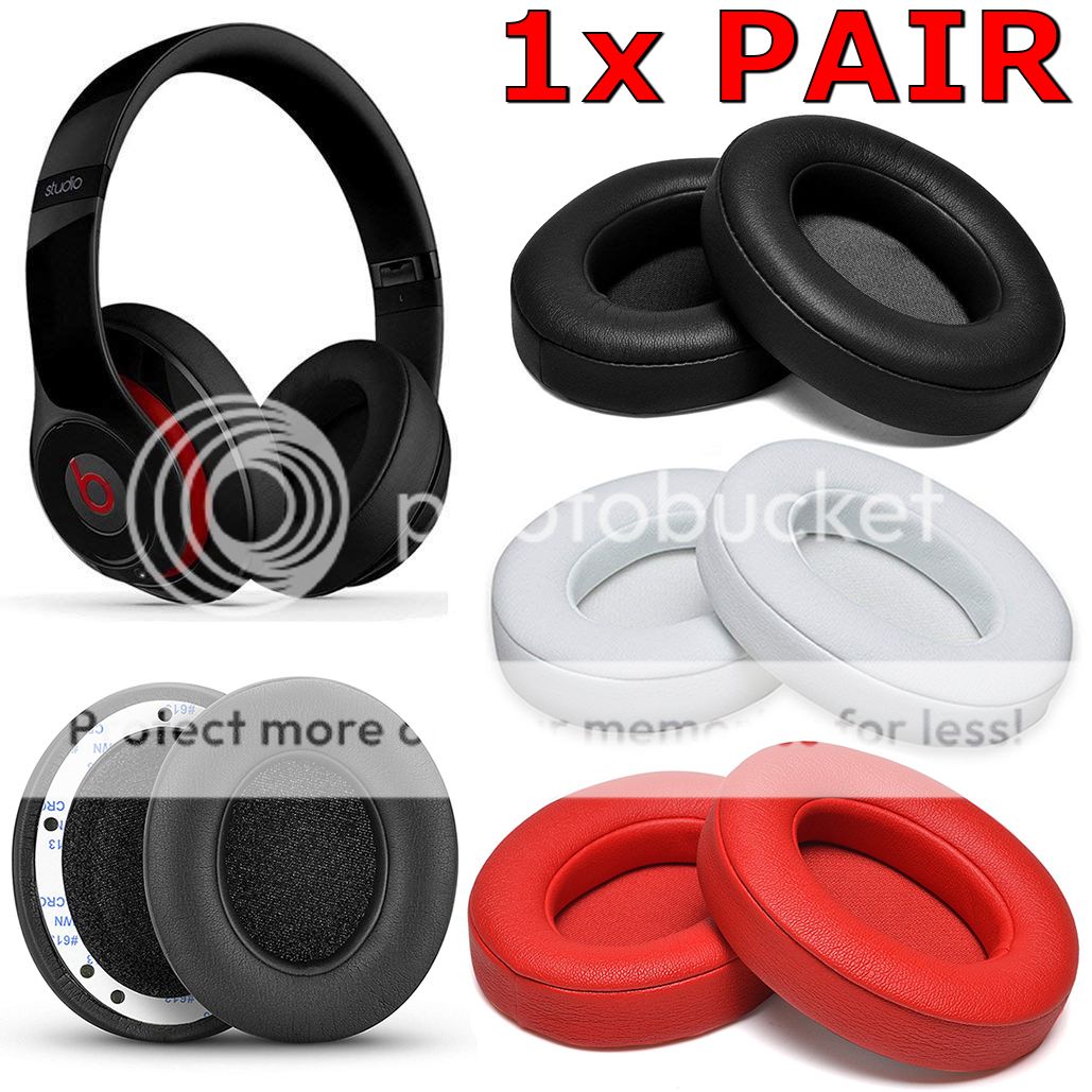 Replacement Cushion Ear Pads for Beats by Dr Dre Studio 2 3 Wired Headphones NEW eBay Replacement Cushion Ear Pads for Beats by Dr Dre Studio 2 3 Wired Headphones NEW eBay